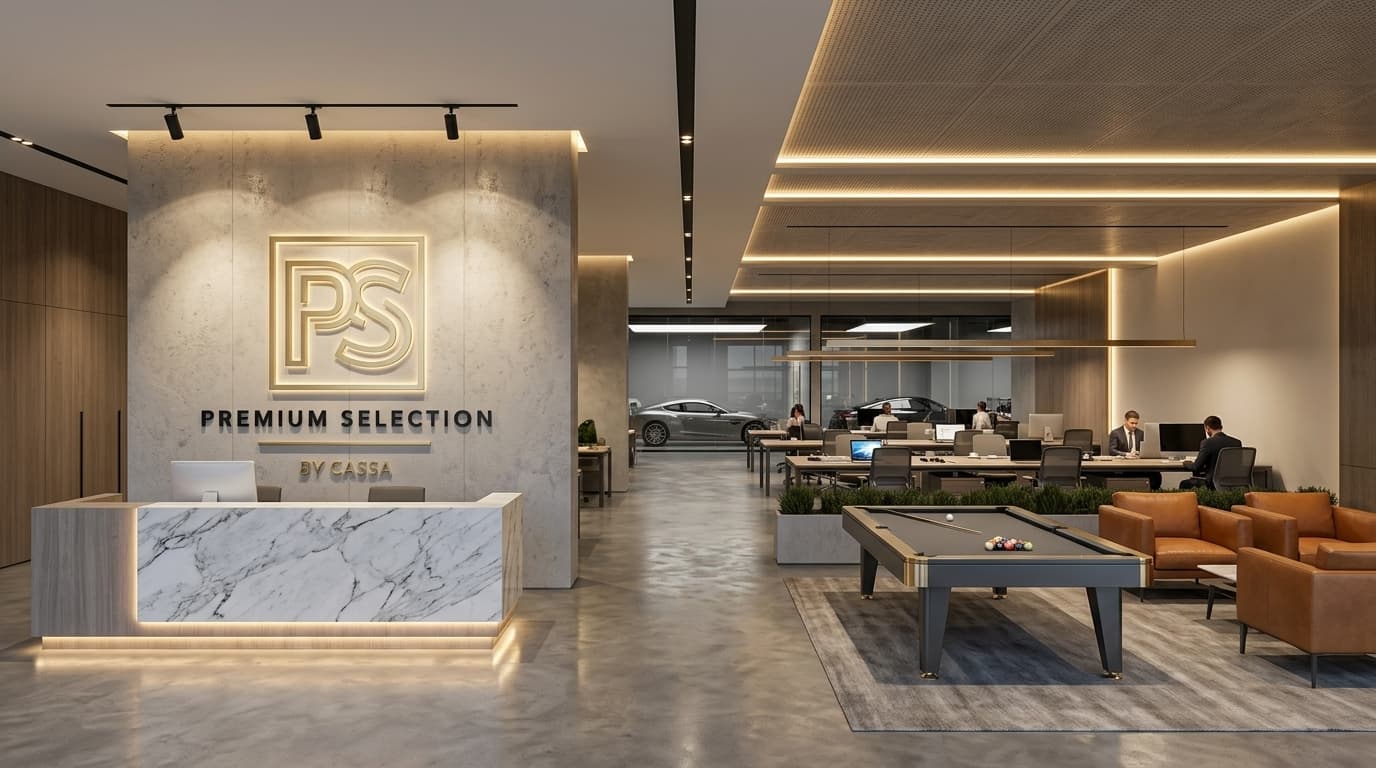 Reception and executive lounge at Premium Selection, Level 6 Car Park, Cheras Sentral Mall